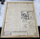 Vintage Wall Picture Winchester Repeating Arms Co Calendar Page Jan 1900 Conn 