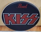 Kiss  22  Bass Drum Head  Red Logo  Peter Criss  Eric Singer  Eric Carr