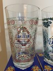 Messina 6 Beer Glasses Tribute Sicilian Artists