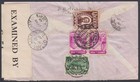 Talara  Peru 1942 Registered Airmail Cover  With Overprint Stamp To Canada