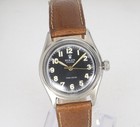 Rare 1946 Rolex 4444 31mm Oyster Manual Stainless Steel Mens Swiss Watch