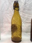National Brewing Co  Baltimore County Md Antique Yellow  Beer Bottle 