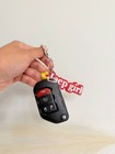 Jeep Girl Keychain Red W  Duck Charm     3d Printed Adventure Keychain Gift
