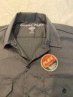Nwt Dickies Flex Short Sleeve Work Shirt Gray Charcoal Size Medium