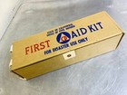 Vintage 1950 s Civil Defense Military Issue First Aid Disaster Kit Nos Nib