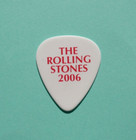 Mega Rare The Rolling Stones European Leg 2006 Tour Guitar Pick Keith Richards