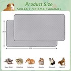 2 Pack Guinea Pig Cage Liners  24   X 48   Washable Guinea Pig Pee Pads  Non    