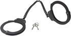 Double Lock Handcuffs Steel Heavy Duty Police Grade Adjustable With 2 Keys Ho   