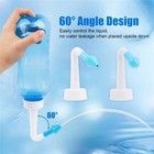 Nasal Irrigator Bottle Sinus   Allergies Relief Pressure Rinse Neti Pot Trimmer
