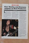 Nikki Sixx Signed Motley Crue 8x10 Magazine Photo Autographed The Dirt Tour
