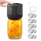 Mason Jar Vacuum Sealer - Electric Mason Jar Vacuum Sealer Kit 