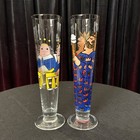 Pair Of Vintage Ritzenhoff Pilsner Beer Glasses - Martina Schlenke Royal Design