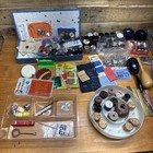 Vtg Huge Lot Sewing Supplies Buttons Needles Thread  Misc 60s 70s 80s 90s 00s