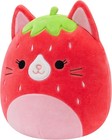 Squishmallows Original 8-inch Olma Strawberry Cat - Official 