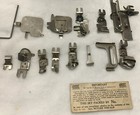 Vintage Singer Simanco Greist Sewing Machine Accessories   Attachments Feet 
