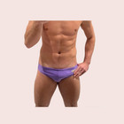 Speedo Men Purple Color Solar 2  Swim Brief Bikini Swimwear Size 30 32 34 36 38