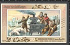 Lt Greely North Pole Arctic Ship Shaker Stove Ad Bear 1800s Victorian Trade Card