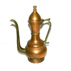 Vintage Copper   Brass Arabic Islamic Dallah Coffee Pot Hand 13 