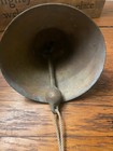 Old Vintage Antique Solid Brass Bell   Rustic   Farmhouse Decoration   Nautical 