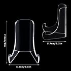 2 Pieces Acrylic Plate Stands Clear Acrylic Easels Display Stands With