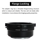 Xpimage Lens Mount Adapter For Leica S Lens To Hasselblad X System Xcd Camera