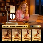 Timer-functioned Wax Melting Lamp  Adjustable Height  Dimmable Light   dual Bulbs