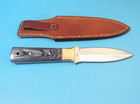 Rite Edge 203493 Dagger Black Wood Full Tang Blade Knife 9  Overall Pa203493 New