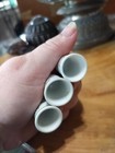 8 Vintage Porcelain Christmas Dated Annual Thimbles