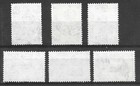 Gold Coast Part Set 1952 54 Sg156-162 Not Sequential Average Used