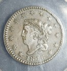 1816 Anacs Xf-45 Coronet Head Large Cent