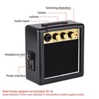 3w Mini Electric Guitar Amplifier Travel Portable Desktop Practice Amp Speaker