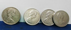 1973 1976 1975 1985 Canada Five Cent Coins - 5c - Canadian Nickels