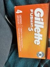 2x Gillette Fusion 5 Razor  Five Blades Refill Cartridge Powerglide 4ct  