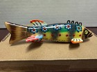 Jerry Kelm  Ice Spear Fishing Decoy  Perfect Condition  Incredible Detail L  k