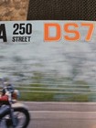 With Reprint Rare  Original 1972 Yamaha 250 Street Ds7 Motorcycle Sales Brochure