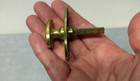 Antique Door Thumb Turn Knob Lever Old Vintage Brass Door Lock Old Hardware 