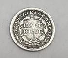 1858-o Liberty Seated Silver Half Dime