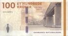 Denmark 100 Kroner P-71 1  2020  2024  Unc