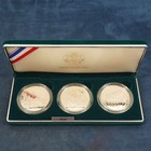 1994 Us Mint Veterans Commem  Proof Silver Dollars 3 Coin Set - Free Shipping Us