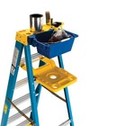 Werner 5  Fiberglass Step Ladder With Shelf 6005 Type I 250 Lb