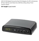 Qfx Cv-103 Digital Converter Box Hdmi Usb Recording Sleep Timer 