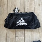 Adidas Defense 2 Medium Duffle Bag Black White Shoulder Strap  5154877 Msrp   40