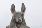 Unique Pharaonic Ancient Egyptian Anubis Head Protection Statue  by 