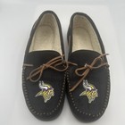 Men s Nfl Team Color Minnesota Vikings Moccasin Slippers size  M