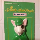 Carded Vtg Unpunched 1987 Spuds Mackenzie Bud Light Irish St Patrick s Day Pin 