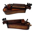 Hand Made 6 Strings 24 Keys Hurdy Gurdy whole Maple Wood free Postage