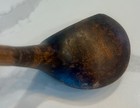 Antique Spalding Gold Medal Driver Hickory Shaft Golf Club Leather Grip