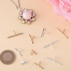 12 Pcs Brooch To Pendant Converters 3 Sizes Pin To Pendant Converter Adapters