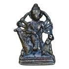 1850 s Old Vintage Antique Brass Fine Hindu Goddess Very Rare Statue   Figure