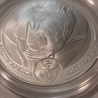 2020 South Africa Big Five Rhino 5 Rand 1oz Silver Coin